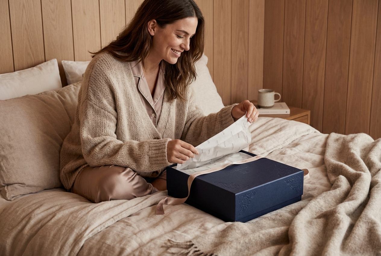 Femme portant une robe élégante dans une rue bordelaise